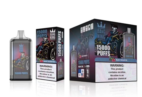 Bang King 15000 Puffs 0% 2% 3% 5% Nikotinová dobíjecí jednorázová vape velkoobchod – KeenVape – 21