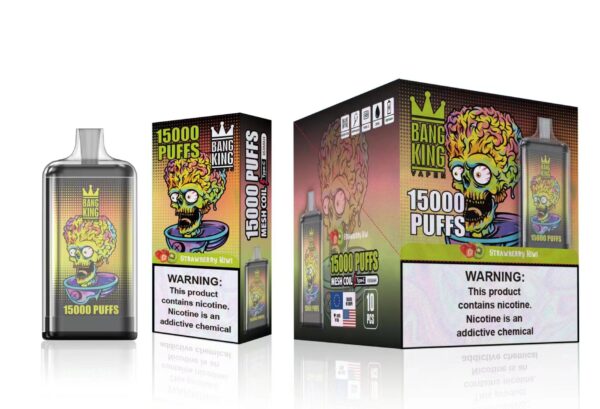 Bang King 15000 Puffs 0% 2% 3% 5% Nikotinový dobíjecí jednorázový vape velkoobchod – KeenVape – 5