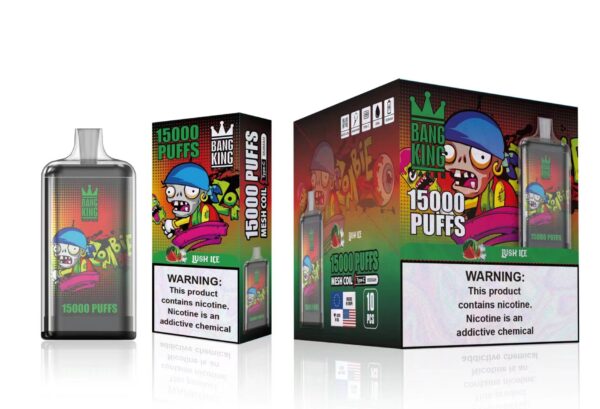 Bang King 15000 Puffs 0% 2% 3% 5% Nikotinová dobíjecí jednorázová vape velkoobchod – KeenVape – 7