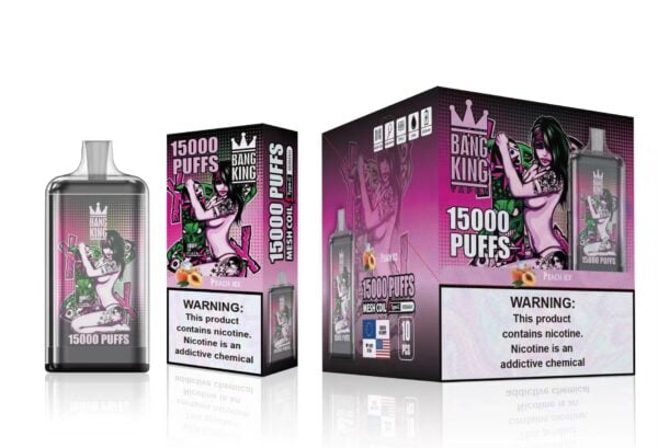 Bang King 15000 Puffs 0% 2% 3% 5% Nikotinový dobíjecí jednorázový vape velkoobchod – KeenVape – 8