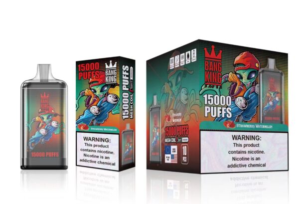 Bang King 15000 Puffs 0% 2% 3% 5% Nikotinový dobíjecí jednorázový vape velkoobchod – KeenVape – 12