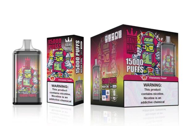 Bang King 15000 Puffs 0% 2% 3% 5% Nikotinový dobíjecí jednorázový vape velkoobchod – KeenVape – 14