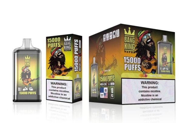 Bang King 15000 Puffs 0% 2% 3% 5% Nikotinový dobíjecí jednorázový vape velkoobchod – KeenVape – 17