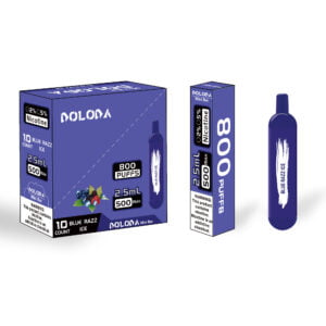 DOLODA Mini bar 800 Puffs 2% Nicotine Rechargeable Disposable E-Cigarettes Vape Wholesale - KeenVape - 12