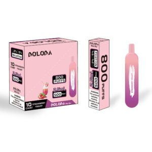 DOLODA Mini bar 800 Puffs 2% Nicotine Rechargeable Disposable E-Cigarettes Vape Wholesale - KeenVape - 11