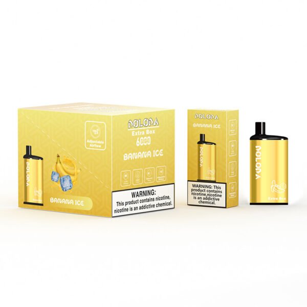 DOLODA Extra Box 6000 Puffs 2% 5% Nikotiini laetav ühekordne vape hulgimüük – KeenVape – 10