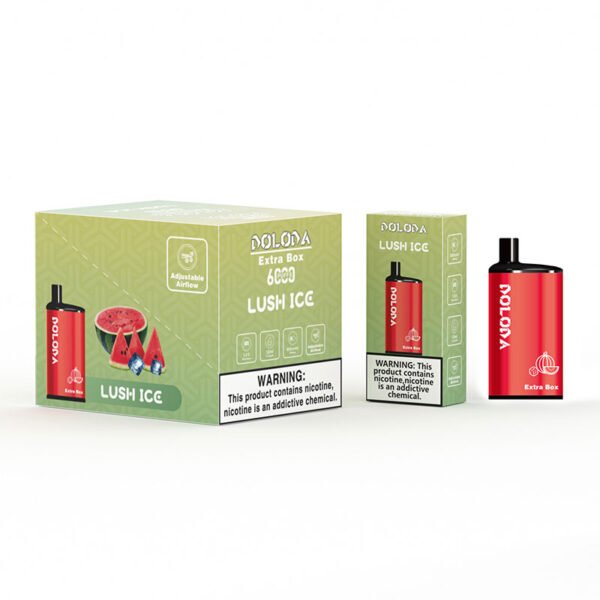 DOLODA Extra Box 6000 Puffs 2% 5% Nikotiini laetav ühekordne vape hulgimüük – KeenVape – 7