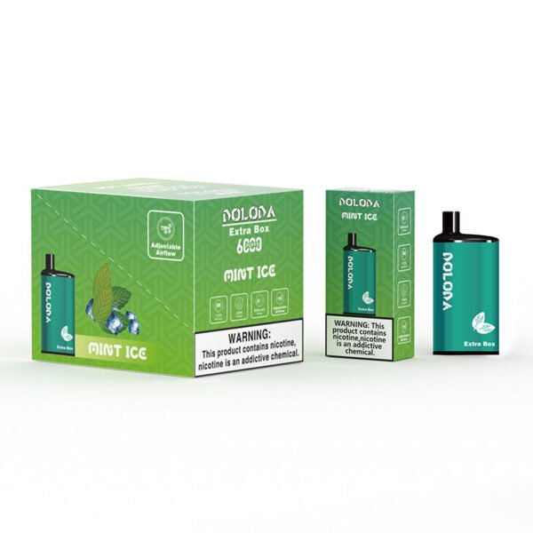 DOLODA Extra Box 6000 Puffs 2% 5% Nikotiini laetav ühekordne vape hulgimüük – KeenVape – 11