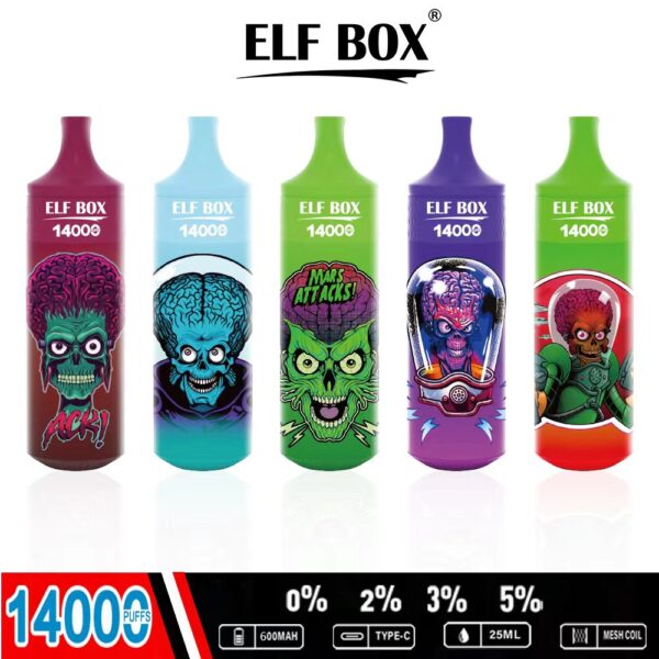 ELF BOX RGB14000 Puffs 0% 2% 3% 5% Nicotine Rechargeable Disposable Vape Wholesale - KeenVape - 9