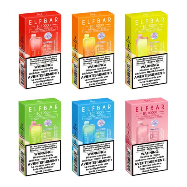 Elf Bar BC10000 (10K) 5% 20mg Nicotină Vape de unică folosință Comerț cu ridicata - KeenVape - 16