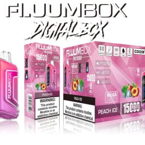 FluuM Digital Box TN 15000 šluky 0% 2% 3% 5% Nikotinová dobíjecí jednorázová vape pera Pods e-cigaret velkoobchod - KeenVape - 15