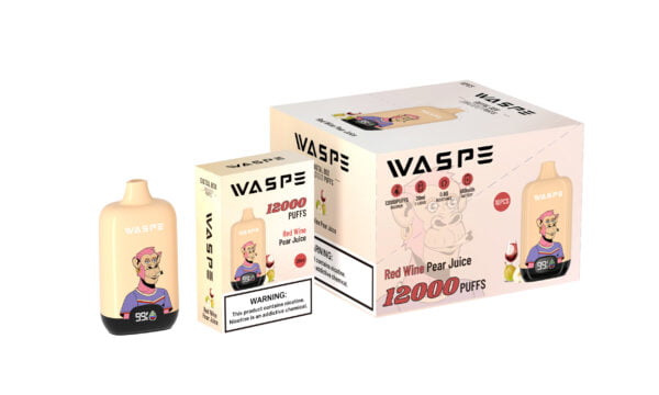 WASPE 12000 PUFFS Digital Box 0% 2% 3% 5% Nikotinová jednorázová vape velkoobchod – KeenVape – 5