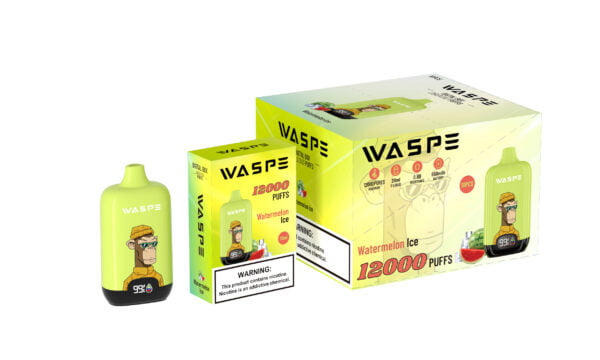 WASPE 12000 PUFFS Digital Box 0% 2% 3% 5% Nikotinová jednorázová vape velkoobchod - KeenVape - 10