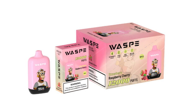 WASPE 12000 PUFFS Digital Box 0% 2% 3% 5% Nikotinová jednorázová vape velkoobchod – KeenVape – 2