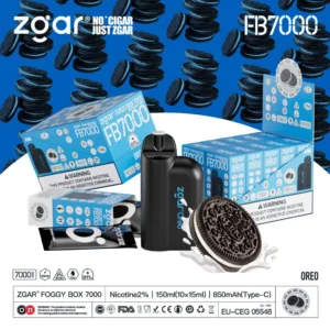 ZGAR FOGGY BOX 7000 Rookwolken 2% Nicotine Oplaadbare Wegwerp Vape Groothandel - KeenVape - 23