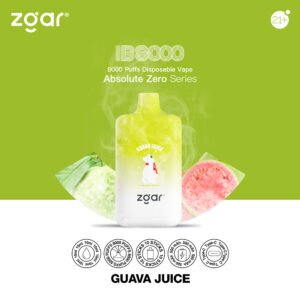 ZGAR ICE BOX 8000 Puffs 2% Nikotinový dobíjecí jednorázový vape velkoobchod – KeenVape – 16