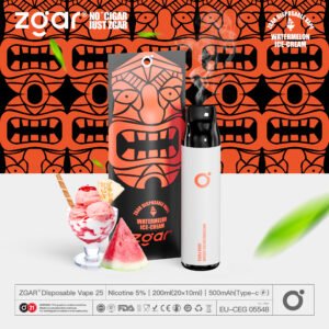 ZGAR ZG25 3000 vpihov 5% nikotinska kapsula za enkratno uporabo za ponovno polnjenje na debelo - KeenVape - 22