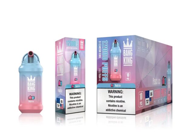 Bang King 12000 Puffs 0% 2% 3% 5% Nicotina Reîncărcabil Vape de unică folosință En-gros - KeenVape - 5