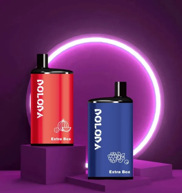 DOLODA Extra Box 6000 Puffs 2% 5% Nikotiini laetav ühekordne vape hulgimüük – KeenVape – 1