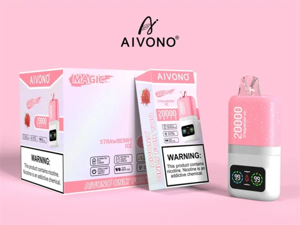 AIVONO 20000 Puffs Dual Mesh 0% 2% 3% 5% Low Nicotine Rechargeable Disposable Vapes Pen Bulk Buy Wholesale - KeenVape - 3