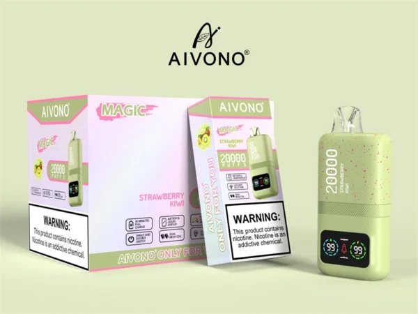 AIVONO 20000 Puffs Dual Mesh 0% 2% 3% 5% Low Nicotine Rechargeable Disposable Vapes Pen Bulk Buy Wholesale - KeenVape - 5