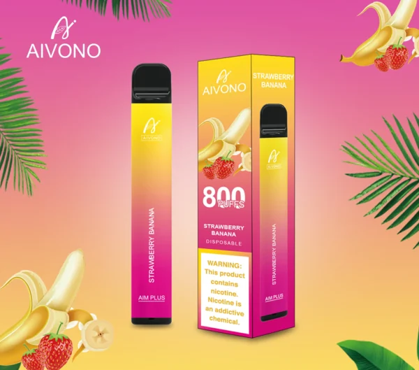 AIVONO AIM PLUS 800 Puffs 0% 2% 5% Low Nicotine Rechargeable Disposable Vapes Pen Bulk Buy Wholesale - KeenVape - 14
