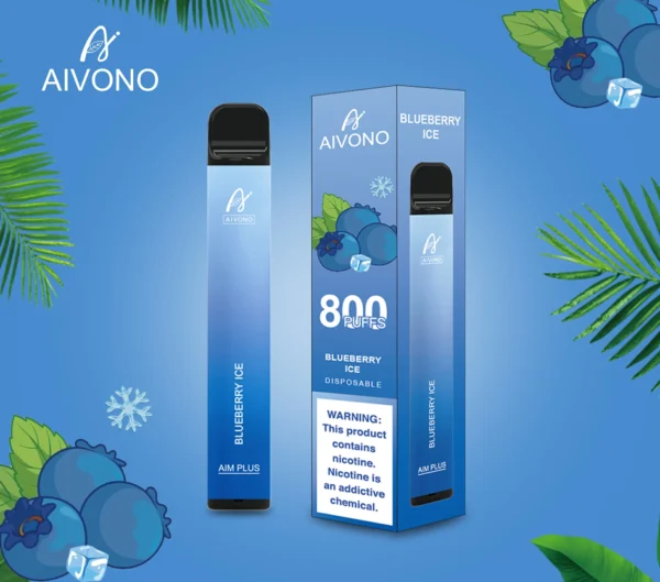 AIVONO AIM PLUS 800 Puffs 0% 2% 5% Low Nicotine Rechargeable Disposable Vapes Pen Bulk Buy Wholesale - KeenVape - 7