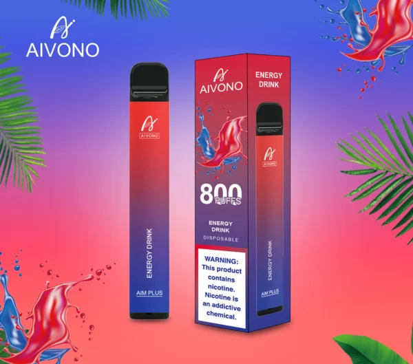 AIVONO AIM PLUS 800 Puffs 0% 2% 5% Low Nicotine Rechargeable Disposable Vapes Pen Bulk Buy Wholesale - KeenVape - 15