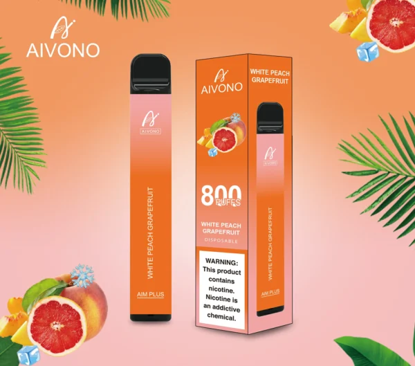 AIVONO AIM PLUS 800 Puffs 0% 2% 5% Low Nicotine Rechargeable Disposable Vapes Pen Bulk Buy Wholesale - KeenVape - 13