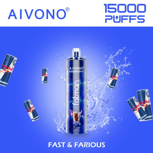 AIVONO FATMAN 15000 Rookwolken 0% 2% 3% 5% Oplaadbare wegwerpvapes-pen met laag nicotinegehalte in bulk Koop groothandel - KeenVape - 10