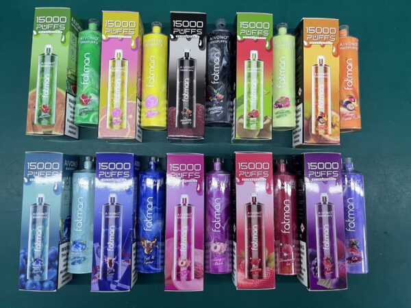 AIVONO FATMAN 15000 Rookwolken 0% 2% 3% 5% Oplaadbare wegwerpvapes-pen met laag nicotinegehalte in bulk Koop groothandel - KeenVape - 2