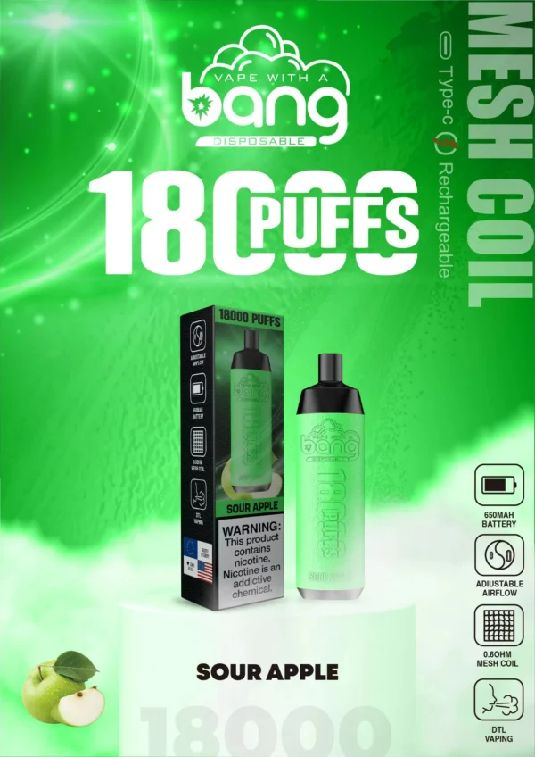 Bang Crown Bar 18000 Puffs 0% 2% 3% 5% Caneta Vapes descartáveis ​​recarregáveis ​​com baixa nicotina em massa Compre no atacado - KeenVape - 4