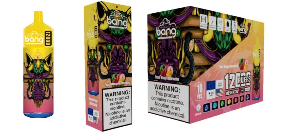 Bang 12000 Puffs 0% 2% 3% 5% Caneta Vapes descartáveis ​​recarregáveis ​​com baixa nicotina em massa Compre no atacado - KeenVape - 5