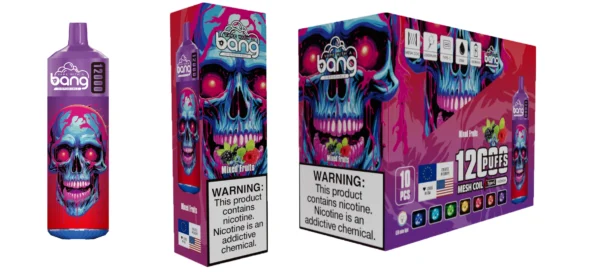 Bang 12000 Puffs 0% 2% 3% 5% Caneta Vapes descartáveis ​​recarregáveis ​​com baixa nicotina em massa Compre no atacado - KeenVape - 8