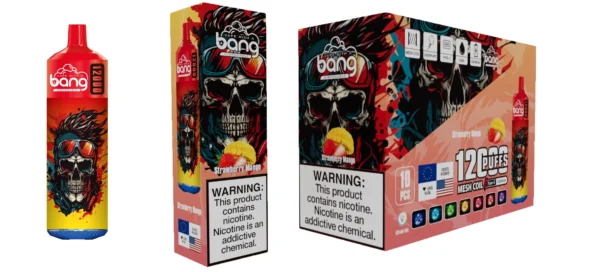 Bang 12000 Puffs 0% 2% 3% 5% Caneta Vapes descartáveis ​​recarregáveis ​​com baixa nicotina em massa Compre no atacado - KeenVape - 17