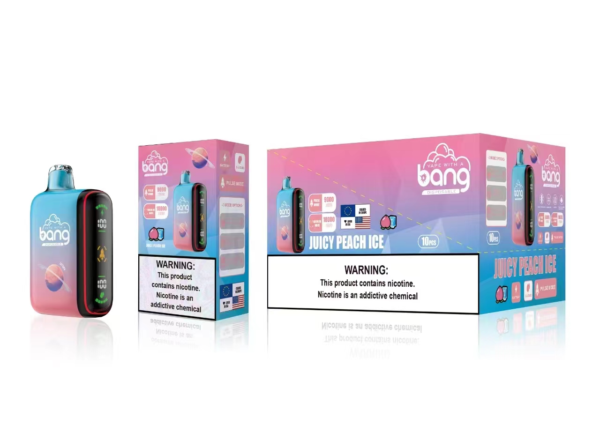 Bang 18000 Puffs Dual Mesh Digital Box 0% 2% 3% 5% Baixa Nicotina Recarregável Vapes Descartáveis ​​Caneta Em Massa Compre Atacado - KeenVape - 11