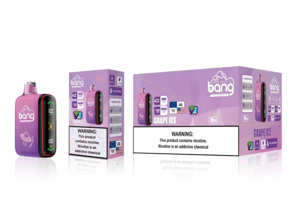 Bang 18000 Puffs Dual Mesh Digital Box 0% 2% 3% 5% Baixa Nicotina Recarregável Vapes Descartáveis ​​Caneta Em Massa Compre Atacado - KeenVape - 13