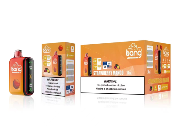 Bang 18000 Puffs Caixa Digital de Malha Dupla 0% 2% 3% 5% Caneta Vapes Descartáveis ​​Recarregáveis ​​com Baixa Nicotina em Massa Compre no Atacado - KeenVape - 6