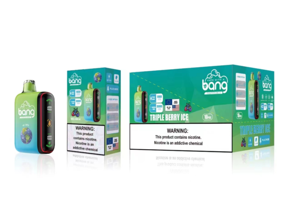 Bang 18000 Puffs Caixa Digital de Malha Dupla 0% 2% 3% 5% Caneta Vapes Descartável Recarregável com Baixa Nicotina em Massa Compre no Atacado - KeenVape - 7