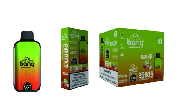 Bang Vape 20000 Puffs Dual Mesh 0% 2% 3% 5% Display LED com baixo teor de nicotina Recarregável em massa Compre Caneta Vape Descartável Atacado - KeenVape - 15