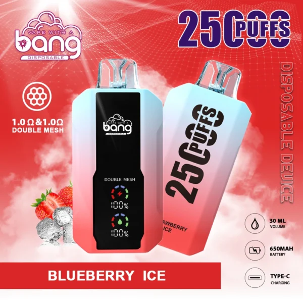 Bang 25000 Puffs 0% 2% 3% 5% Caneta Vapes descartáveis ​​recarregáveis ​​com baixa nicotina em massa Compre no atacado - KeenVape - 7