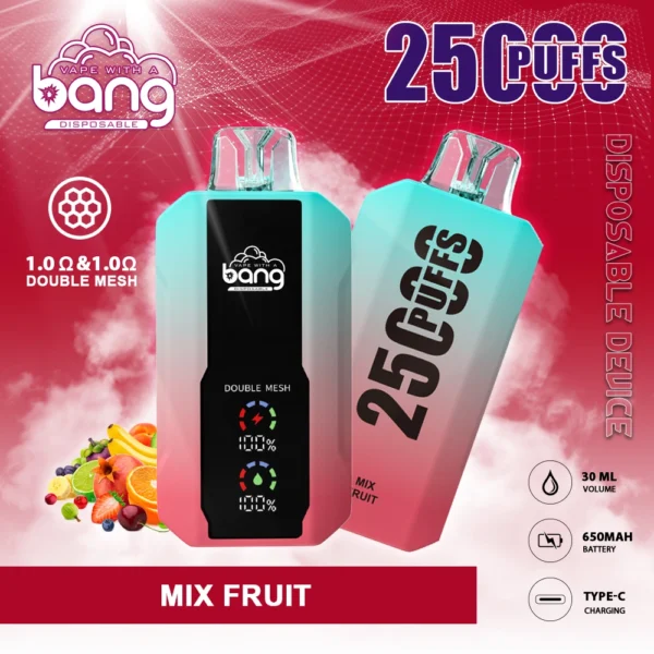 Bang 25000 Puffs 0% 2% 3% 5% Caneta Vapes descartáveis ​​recarregáveis ​​com baixa nicotina em massa Compre no atacado - KeenVape - 10