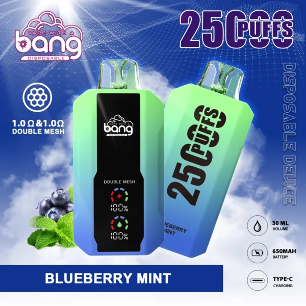 Bang 25000 Puffs 0% 2% 3% 5% Caneta Vapes Descartável Recarregável com Baixa Nicotina em Massa Compre no Atacado - KeenVape - 11