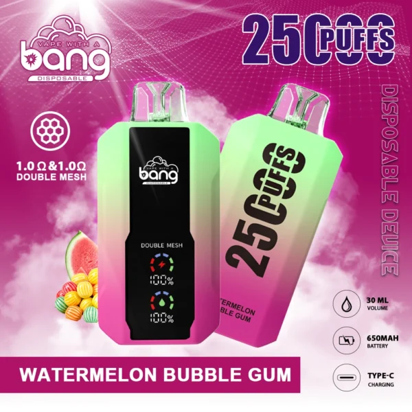 Bang 25000 Puffs 0% 2% 3% 5% Caneta Vapes descartáveis ​​recarregáveis ​​com baixa nicotina em massa Compre no atacado - KeenVape - 6