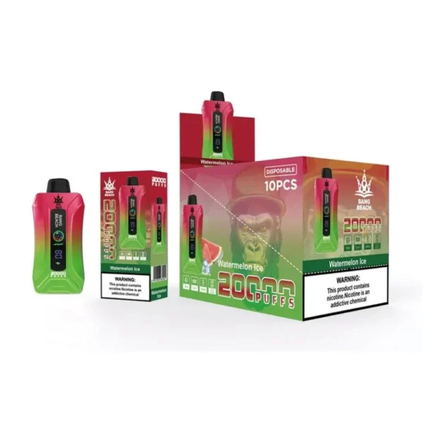 Bang Beach 20000 Puffs 0% 2% 3% 5% Caneta Vapes descartáveis ​​recarregáveis ​​com baixa nicotina em massa Compre no atacado - KeenVape - 5