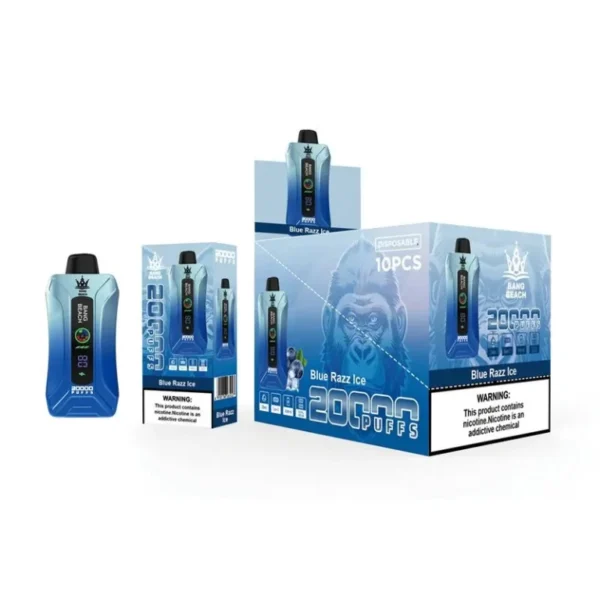 Bang Beach 20000 Puffs 0% 2% 3% 5% Caneta Vapes descartáveis ​​recarregáveis ​​com baixo teor de nicotina em massa Compre no atacado - KeenVape - 6