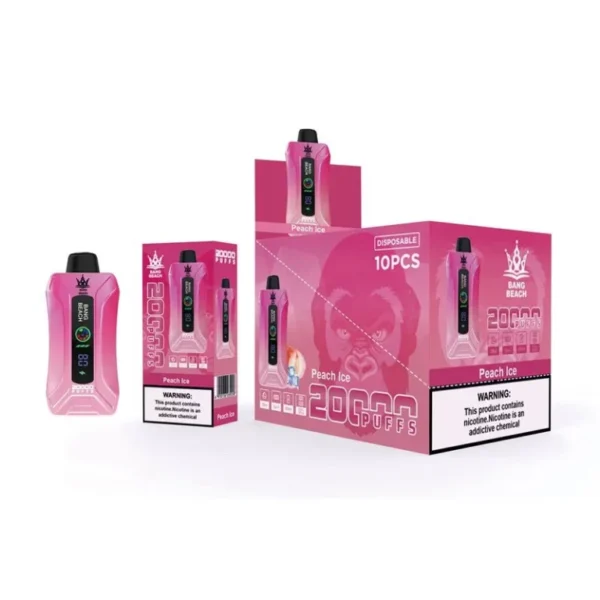 Bang Beach 20000 Puffs 0% 2% 3% 5% Caneta Vapes descartáveis ​​recarregáveis ​​com baixa nicotina em massa Compre no atacado - KeenVape - 8