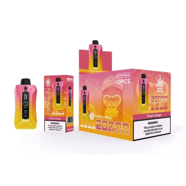 Bang Beach 20000 Puffs 0% 2% 3% 5% Caneta Vapes Descartáveis ​​Recarregáveis ​​com Baixa Nicotina em Massa Comprar Atacado - KeenVape - 9