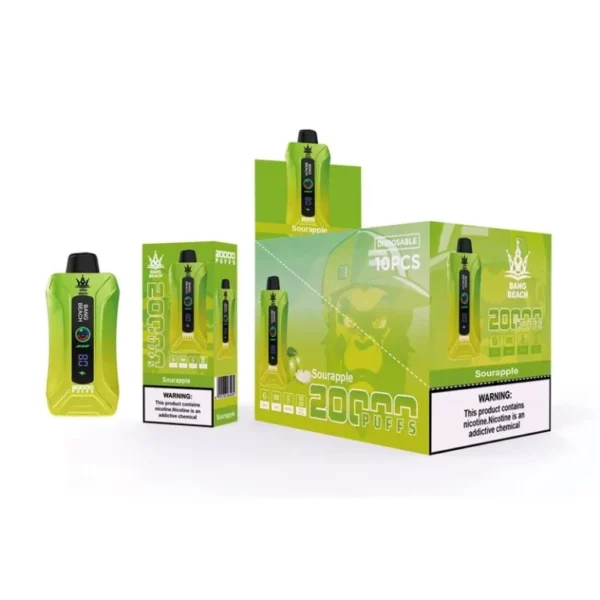 Bang Beach 20000 Puffs 0% 2% 3% 5% Caneta Vapes descartáveis ​​recarregáveis ​​com baixa nicotina em massa Compre no atacado - KeenVape - 11