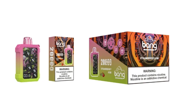 Bang Gear Tick Tock 20000 Puffs 0% 2% 3% 5% Baixa Nicotina Recarregável Vapes Descartáveis ​​Pen Bulk Comprar Atacado - KeenVape - 2